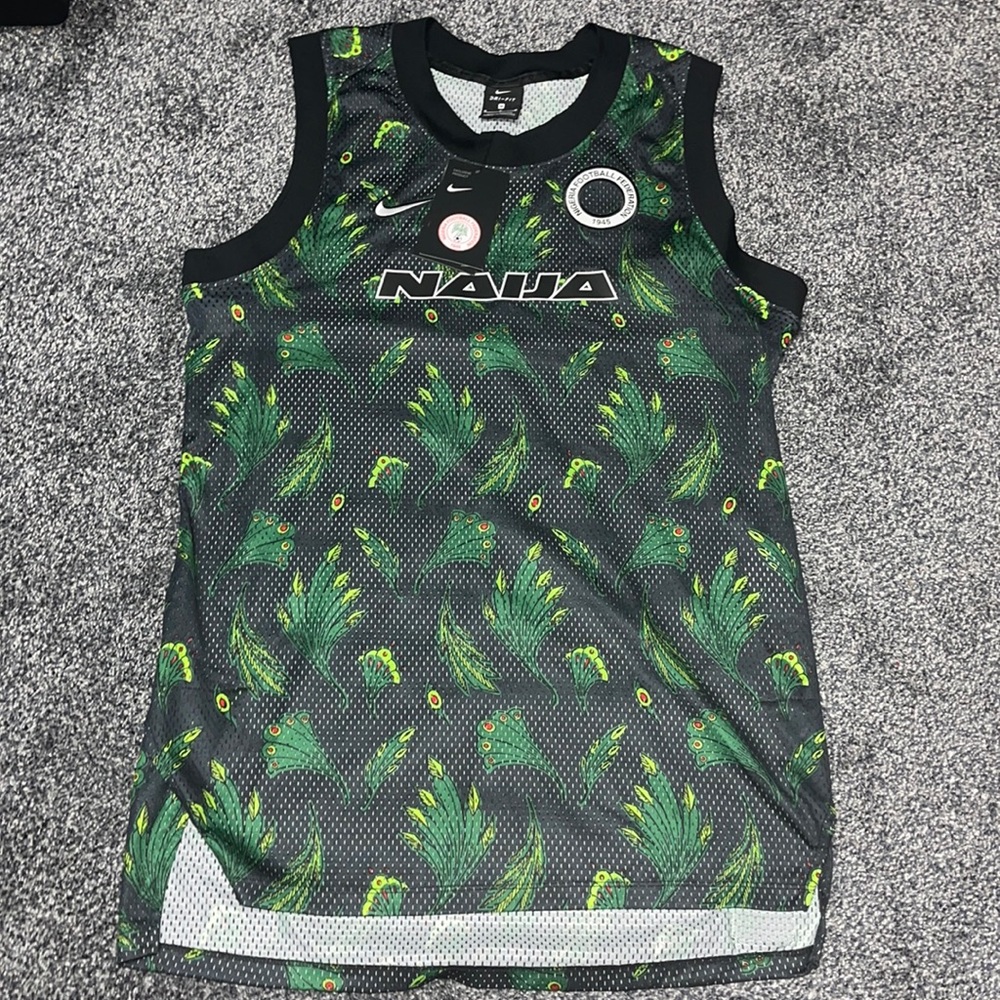 New Nike Nigeria Football Federation Soccer Basketball Jersey